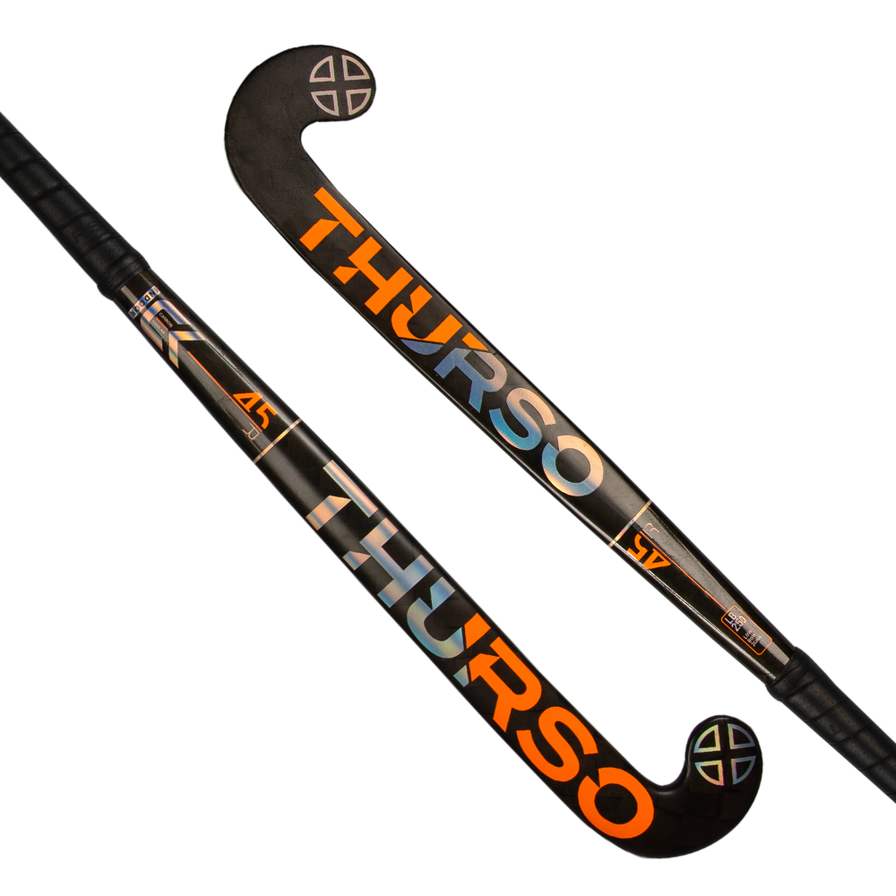 Thurso Indoor Hockey Stick ICK45 LB 250 Orange Holo